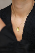 Load image into Gallery viewer, Single Luna di Positano Gold Plated Silver Necklace