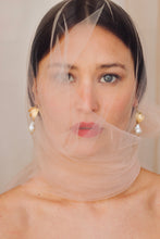 Load image into Gallery viewer, Luna di Positano Earrings with Baroque Pearls - Gold Vermeil