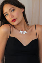 Load image into Gallery viewer, Positano Statement Necklace with Sterling Silver Cable Necklet