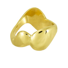 Load image into Gallery viewer, In Flow Ring - Gold Plated Silver