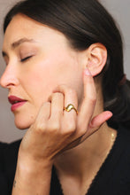 Load image into Gallery viewer, In Flow Ring - Gold Plated Silver