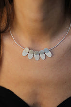 Load image into Gallery viewer, Positano Statement Necklace with Sterling Silver Cable Necklet