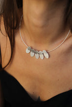 Load image into Gallery viewer, Positano Statement Necklace with Sterling Silver Cable Necklet