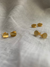 Load image into Gallery viewer, Tiny Gold Vermeil Positano Studs